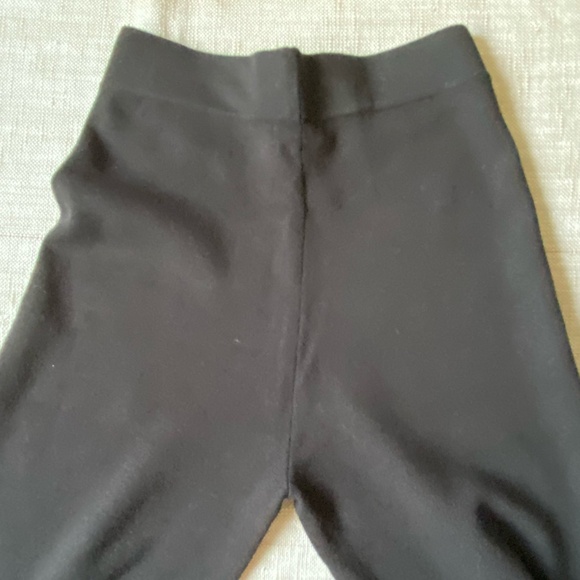 Rachel Zoe Black Sweater Knit Lounge Cropped  Pull-on Capris- Sz-M - Picture 6 of 14